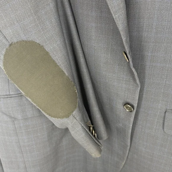 Hickey Freeman Loro Piana Tasmanian Super 150 Full Suit 46L 40x30 Pants Jacket